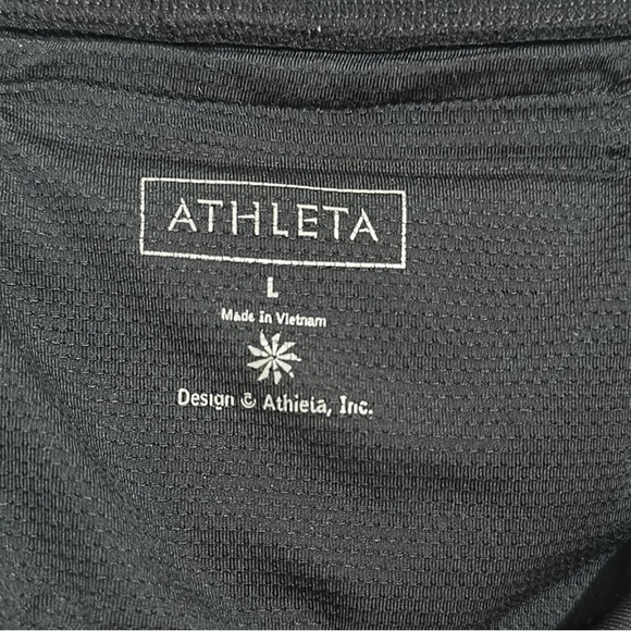 Athleta Black Roundabout Yoga Pants Wide Leg Sz L - Picture 5 of 13